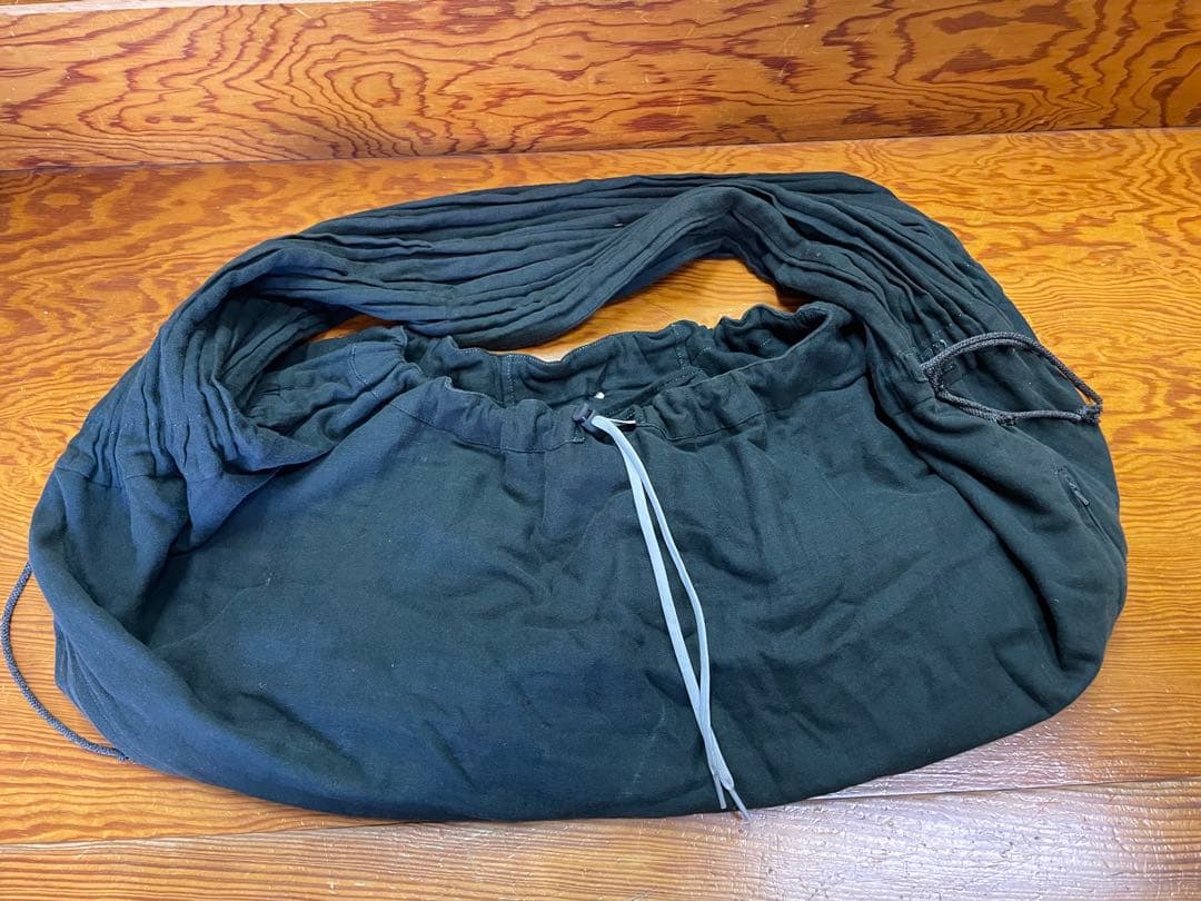 Leh レー 792 KESA BAG 袈裟バッグ ブラック コットン 日本製