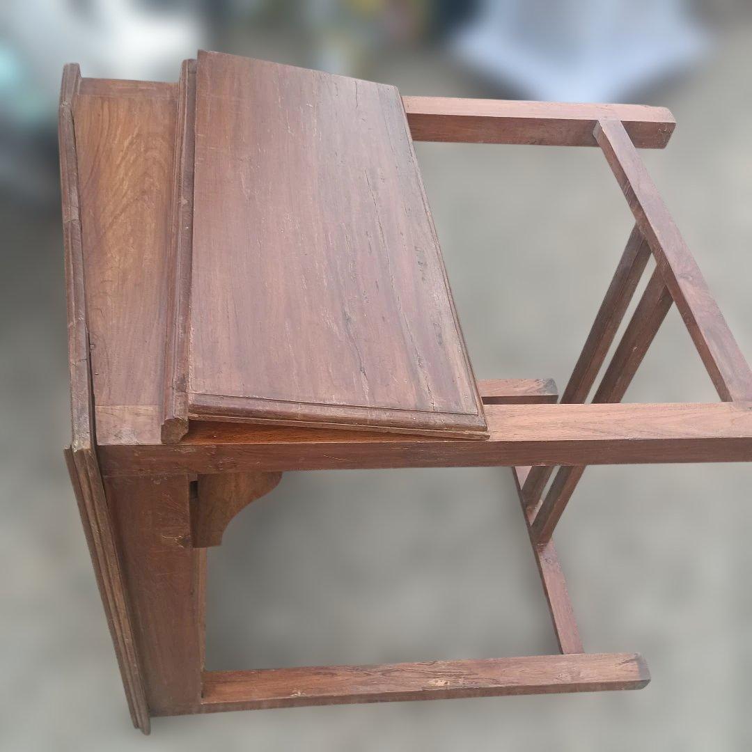 6042）フランスヴィンテージ　教卓？講演台？教師机？