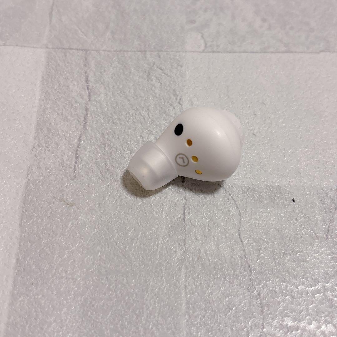 ☆充電式 集音器 音声拡聴器 イヤホンタイプ 耳穴式 左右両用耳 ホワイト