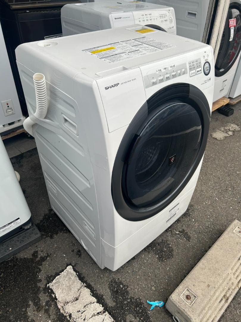 【福岡市限定】ドラム式洗濯機 シャープ 2018年 7㎏【安心の3ヶ月保証】