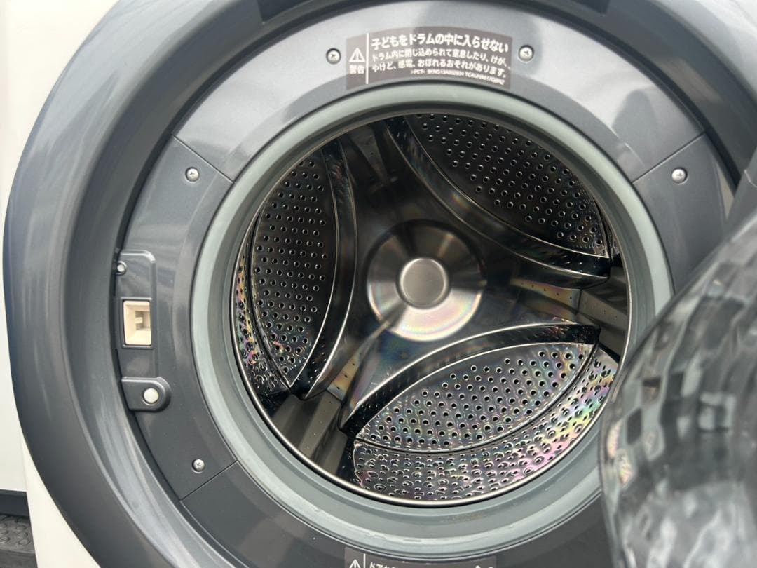 【福岡市限定】ドラム式洗濯機 シャープ 2018年 7㎏【安心の3ヶ月保証】