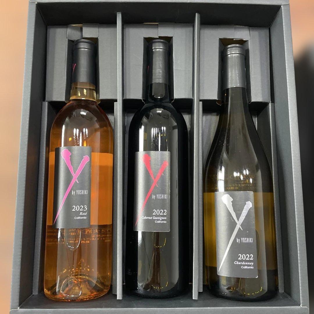 最終価格　YOSHIKI ワインセット 2023 2022 ロゼ　白　赤　ヨシキ