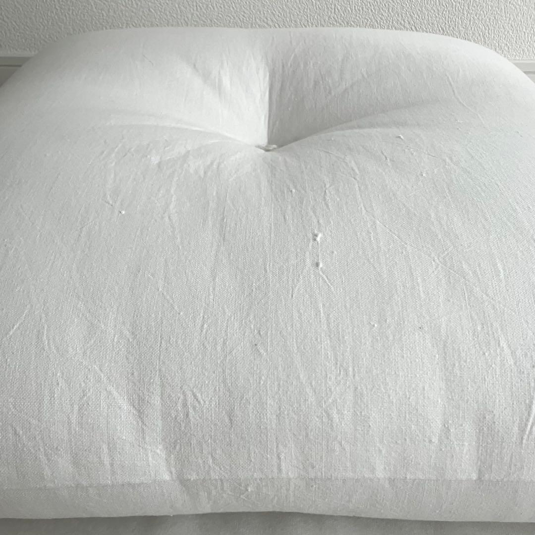 御茶屋跡 YAECA 丹羽ふとん店 白い 座布団 大 アーツ＆サイエンス