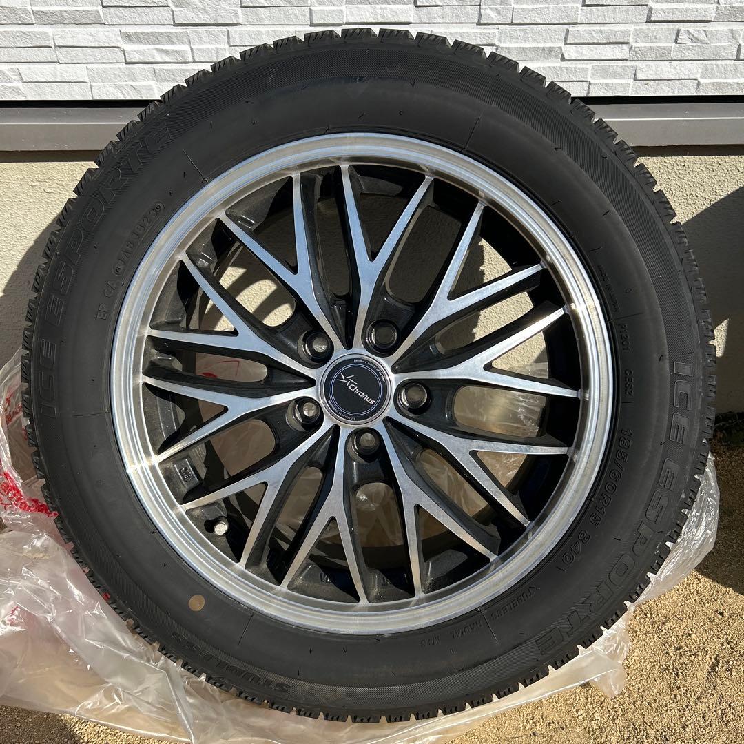 15インチ スタッドレスタイヤホイール4本セット