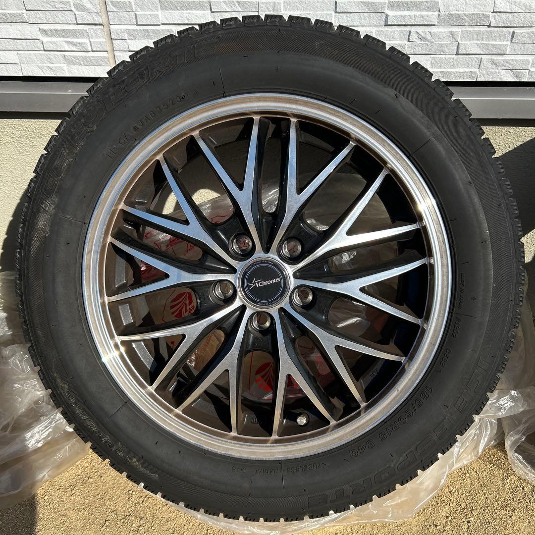 15インチ スタッドレスタイヤホイール4本セット