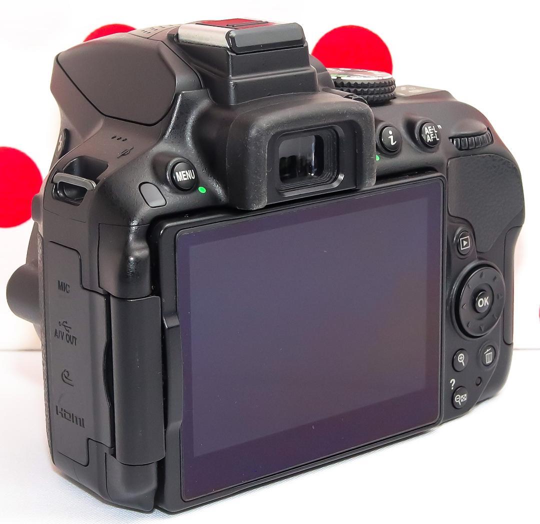 Nikon D5300❤Wi-Fi搭載&自撮り可❤超高画質❤一眼レフカメラ