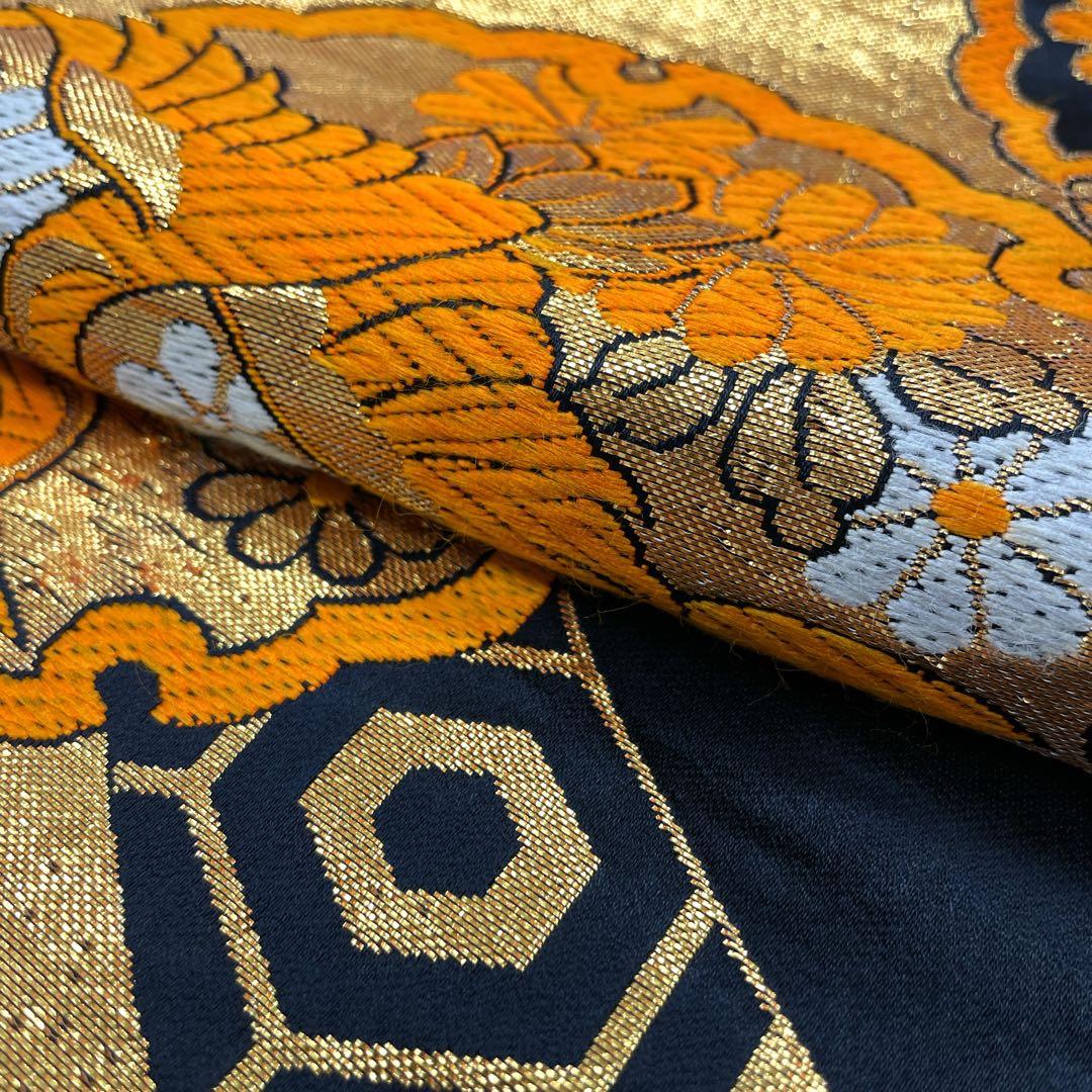 ◎mk-3118　七五三　女の子　着物・帯セット　アンティーク　12-19