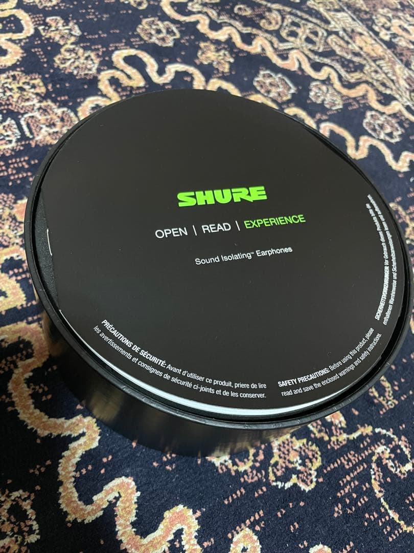 SHURE AONIC4 高遮音性 有線イヤフォン SE42HYBK+UNI-A