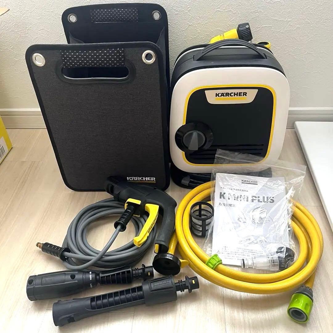 美品　Karcher ケルヒャー高圧洗浄機 k miniプラス　本体