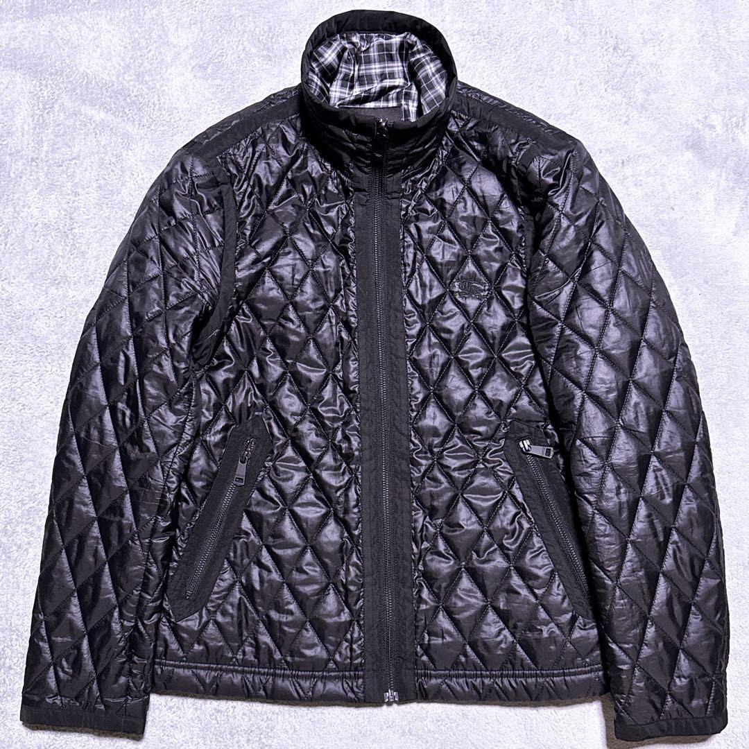 【極美品】バーバリー モッズコート キルティングジャケット 2way ホース刺繍