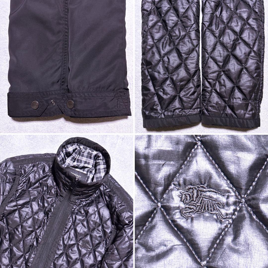 【極美品】バーバリー モッズコート キルティングジャケット 2way ホース刺繍