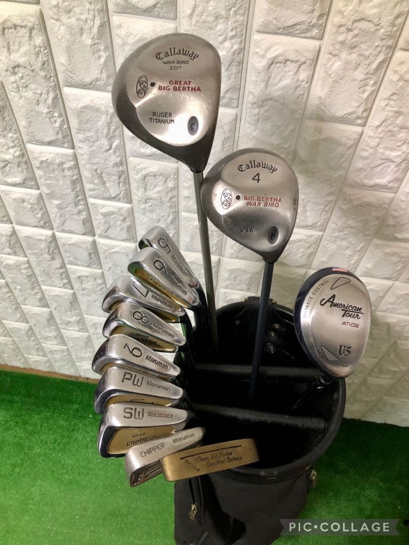 初心者おすすめ☆メンズ ゴルフクラブセット☆キャロウェイ☆キャディバッグ付