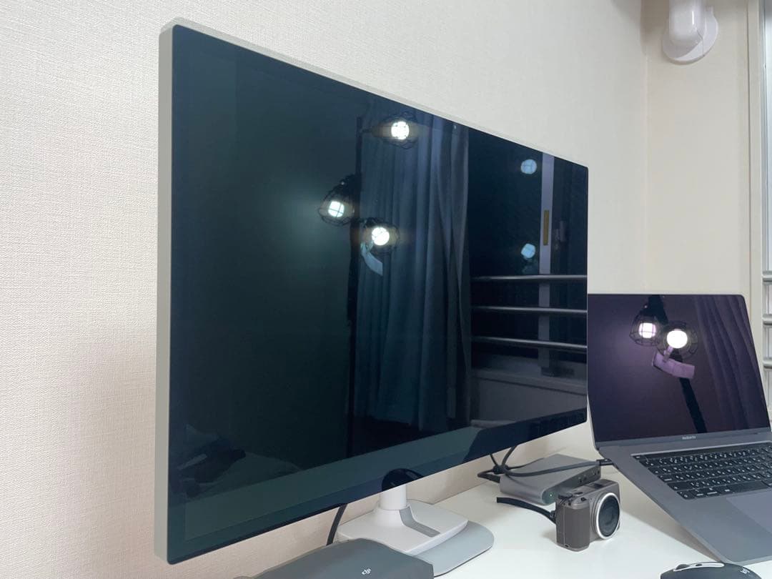 YK4点セットAppleStudioDisplayモニターアームキーボード