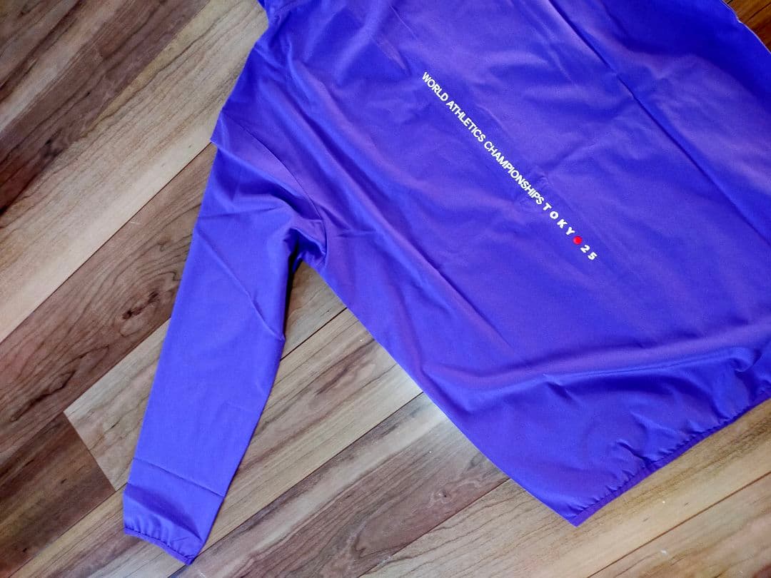 ふ*こ様 世界陸上東京2025 公式　 ウインドブレーカー　 アシックス　 ジャ