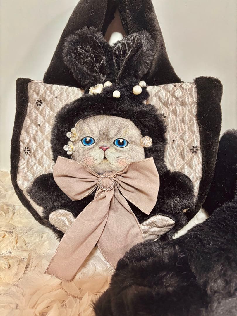 コヤンイサムチョン　ころりんファーバッグ お揃いファ〜❤︎マフラー