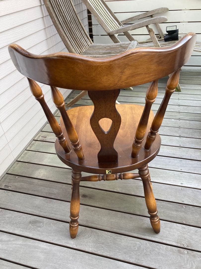 【春日井市,引き取り】キツツキマーク 飛騨産業 ダイニング チェア ビンテージ