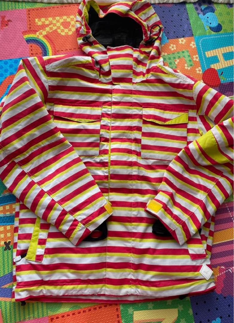 ビラボン　ミズノ　レディース　小柄　スノボーウェア　スキーウェア　上下セット