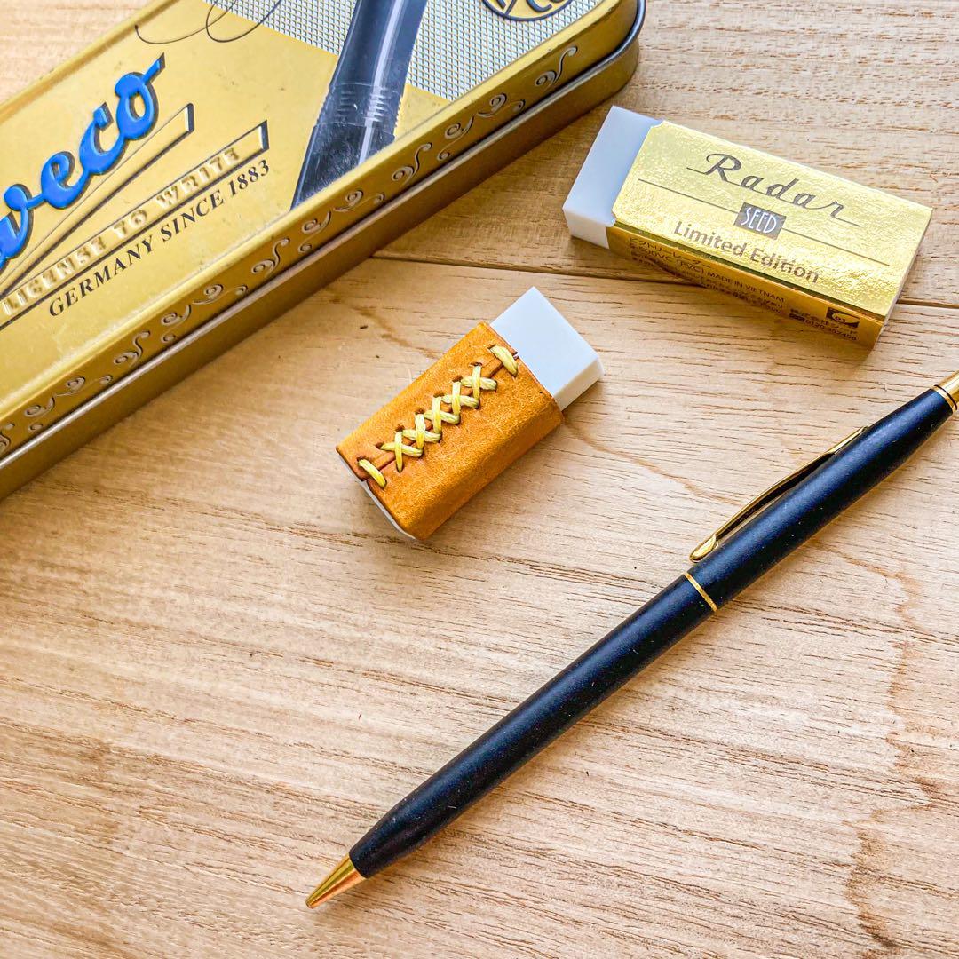 【高級イタリアンレザー】筆箱をオシャレにする！消しゴムカバー　オーダーページ