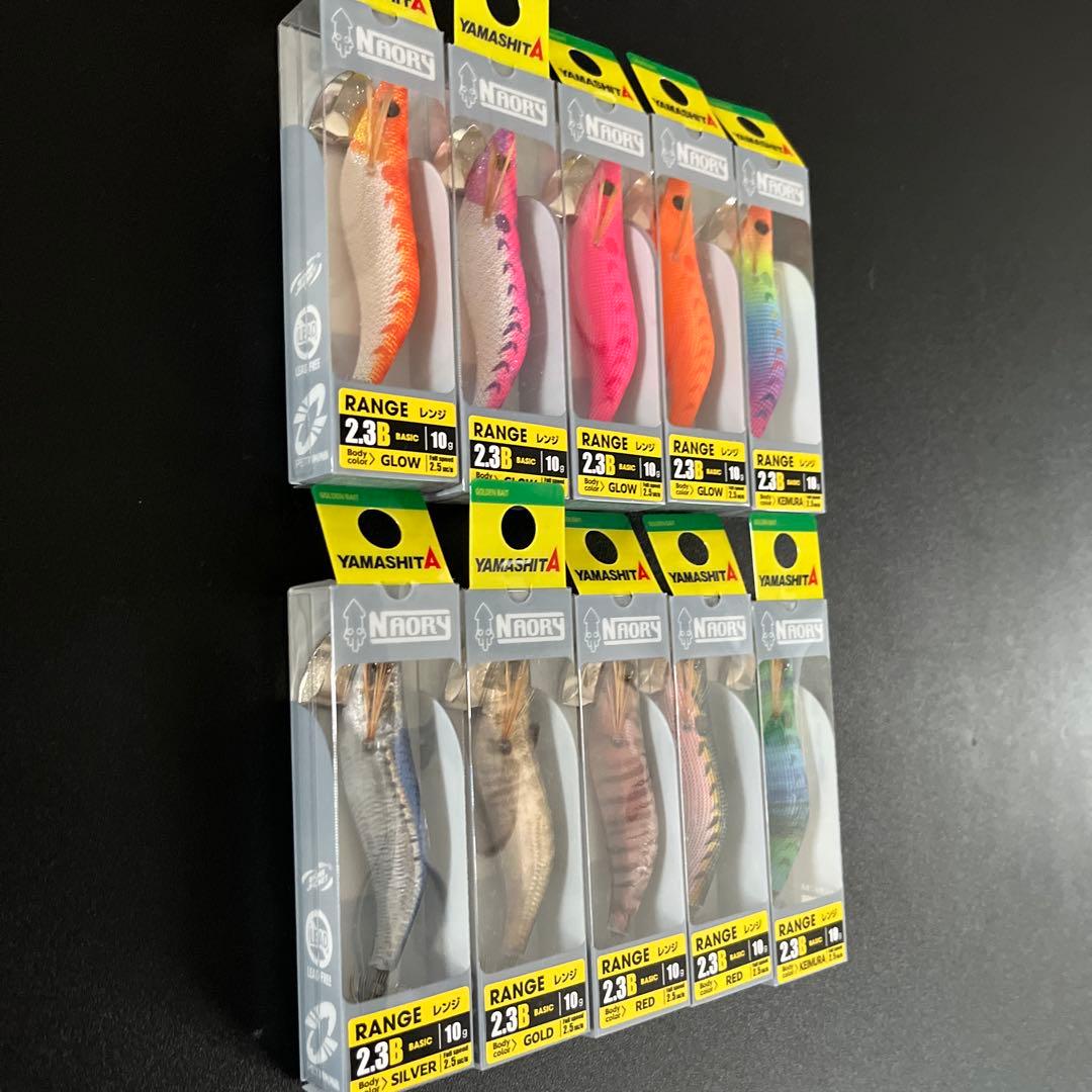 ヤマシタ　エギ　ナオリー　2.3号　ベーシック・　新品未使用品10本セット