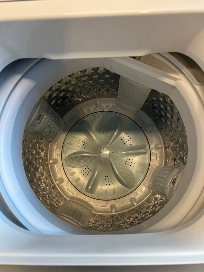 美品　TOSHIBA 全自動洗濯機 5㎏　ピュアホワイト　送料無料