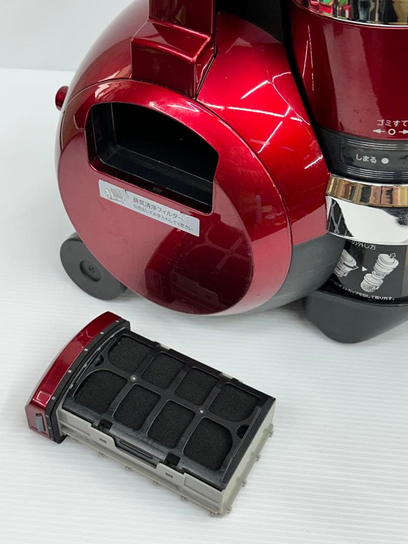 動作保証　東芝 トルネオ VC-SG910X 赤 掃除機　本体　ホースセット