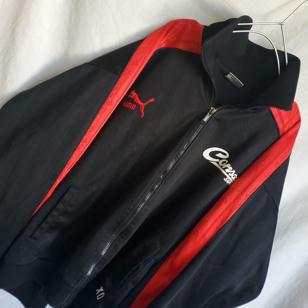 90s ＰＵＭＡ コンサドーレ札幌 デカロゴ サイドライン トラックジャケット