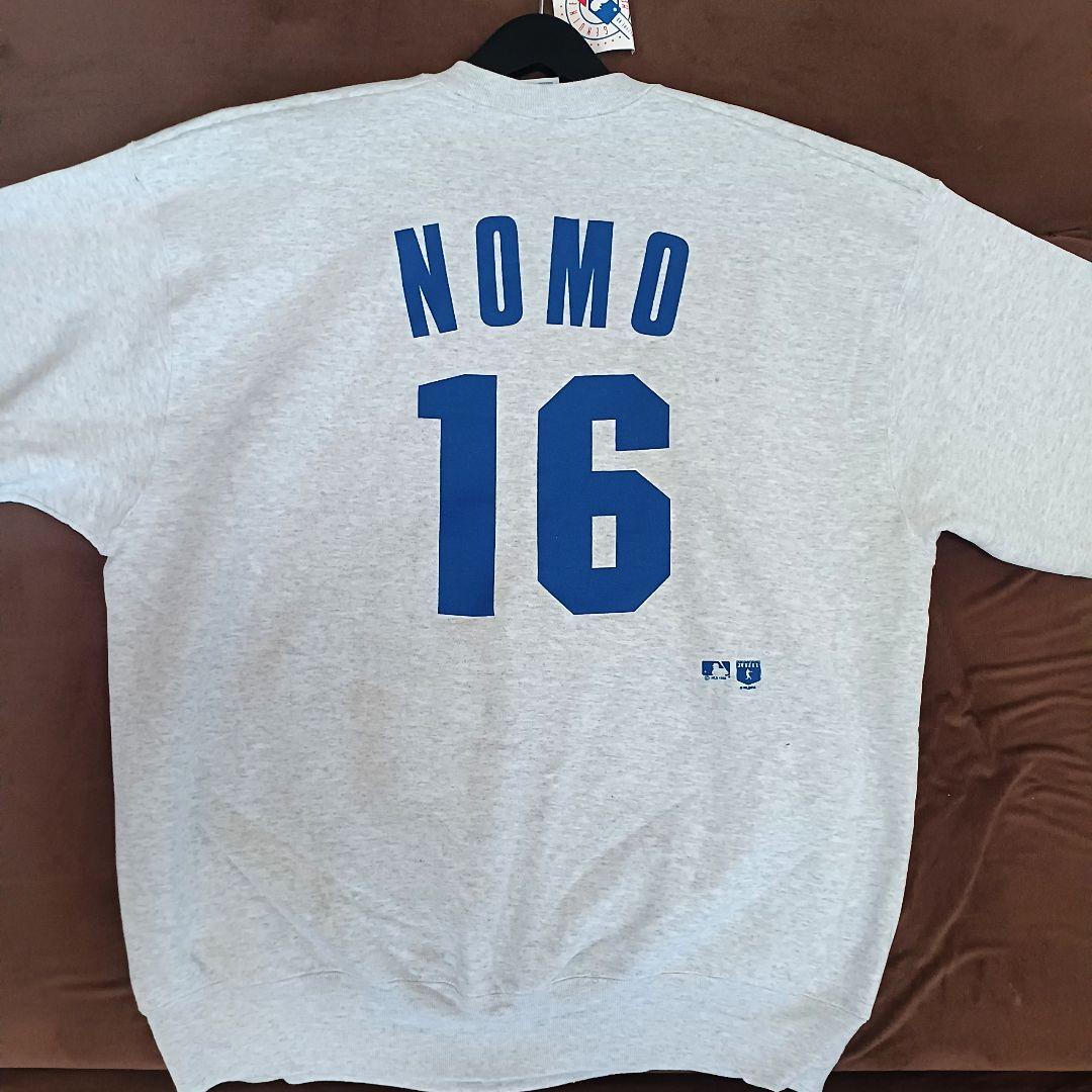 90s MLB LAドジャース スウェット NOMO 野茂 ビッグサイズ