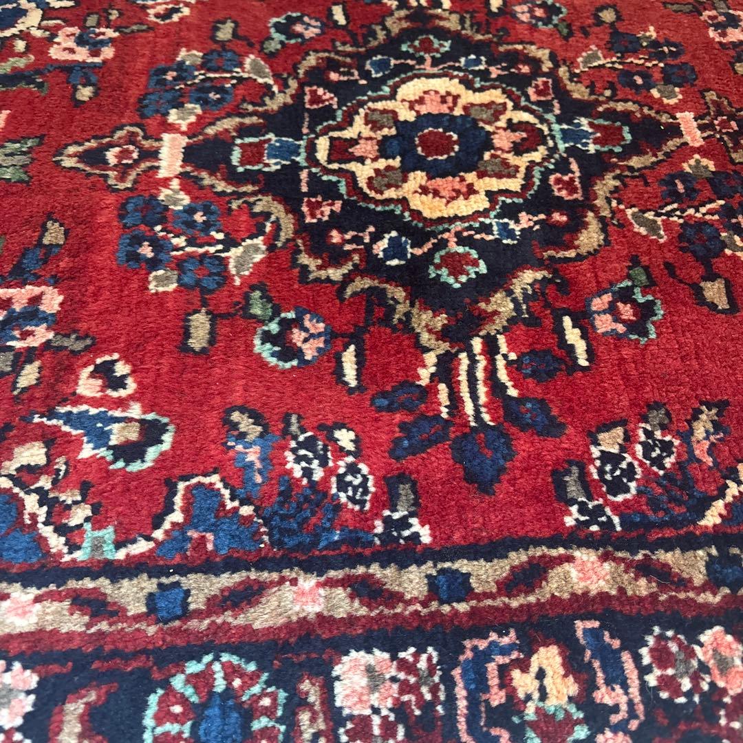 手織りラグ 100x72cm