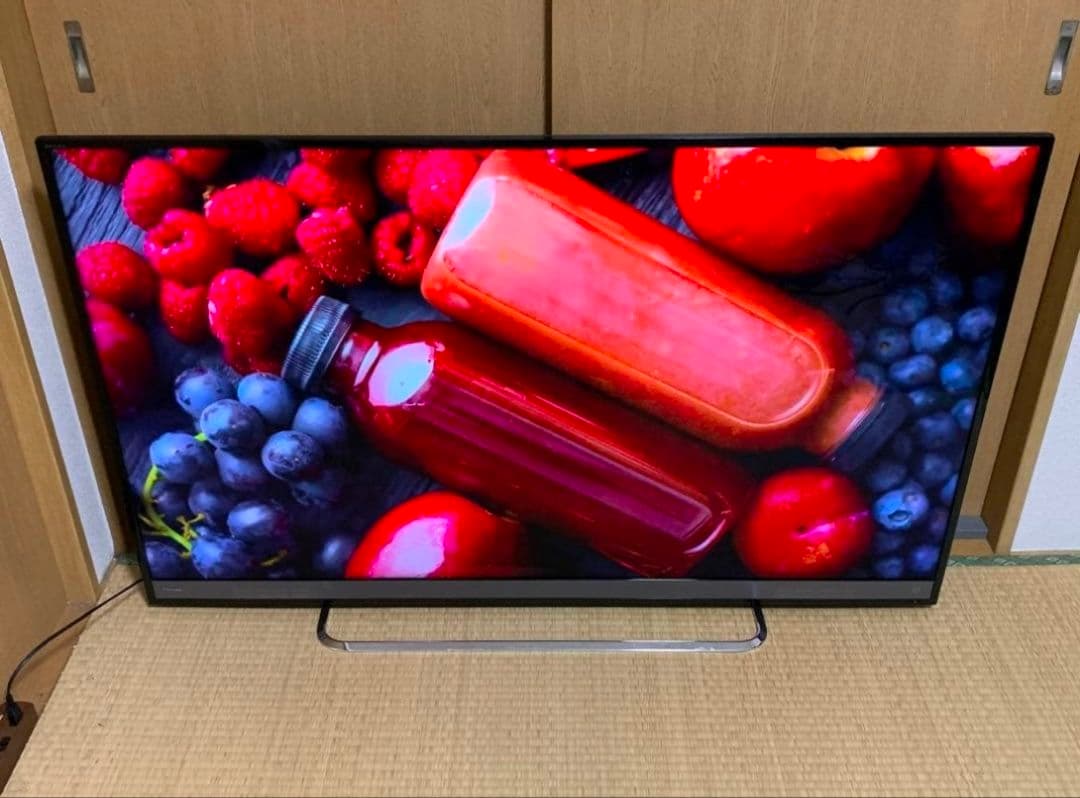 4K TOSHIBA 50型スマートテレビ 地上波/動画アプリ