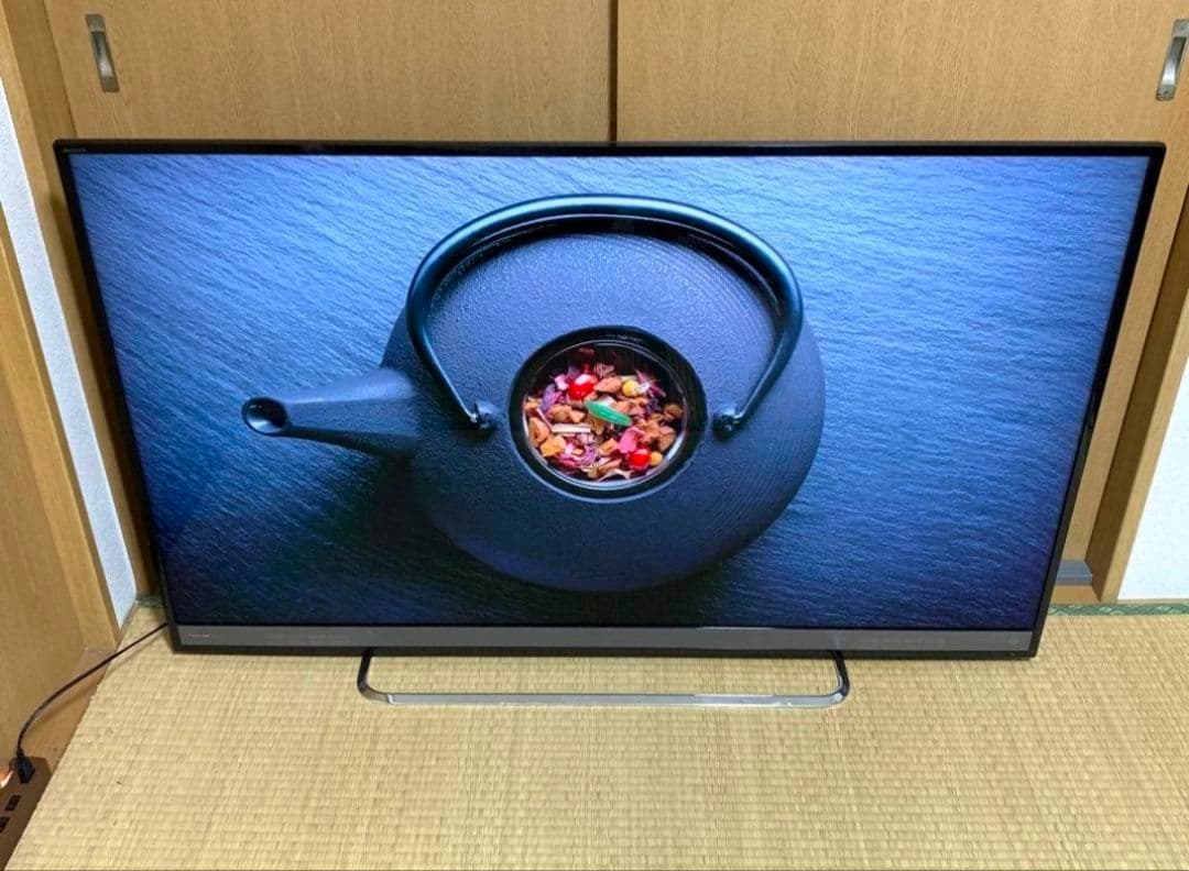 4K TOSHIBA 50型スマートテレビ 地上波/動画アプリ