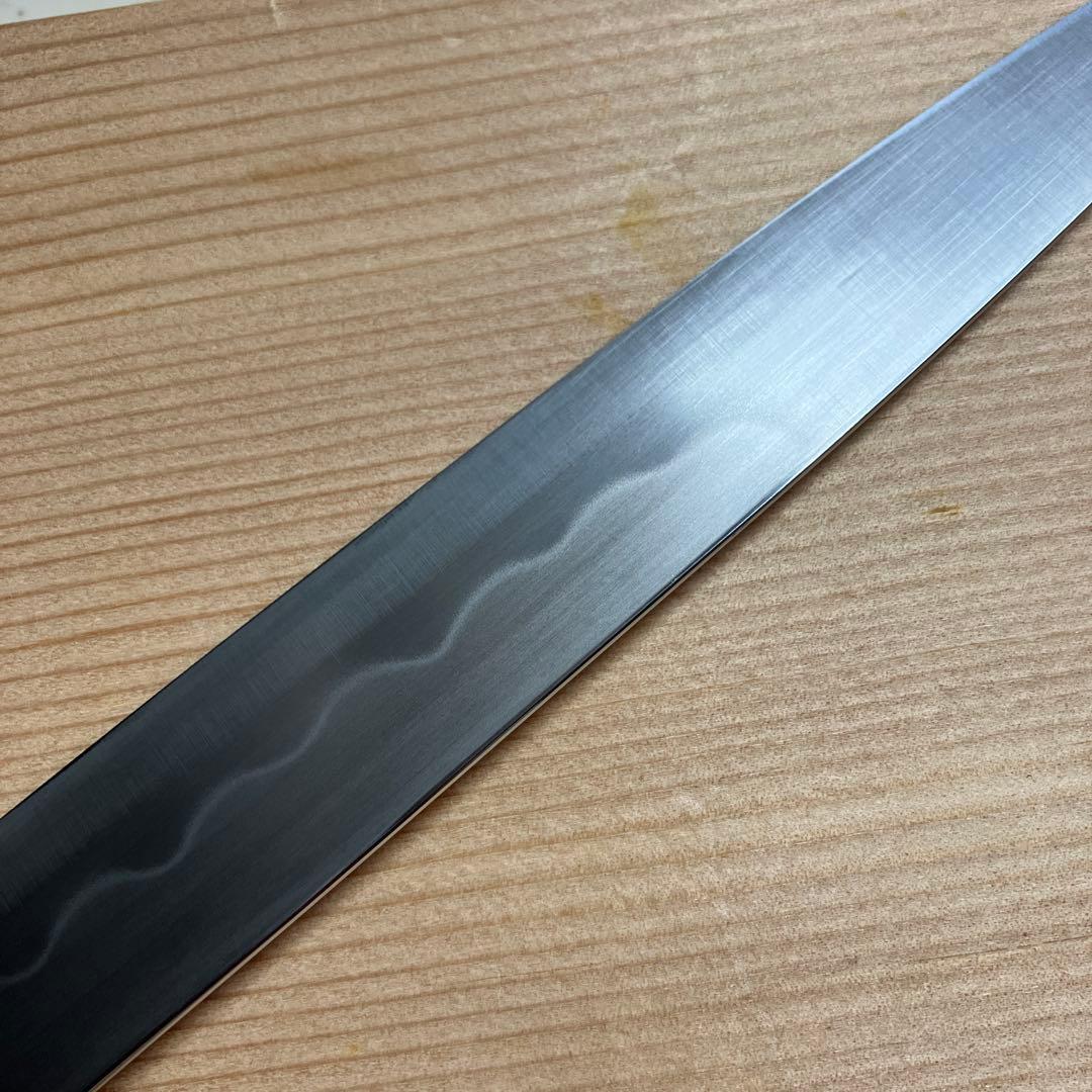 武信？　本焼　フグ引き包丁　白鋼　天然砥石で本刃付け済み❗️