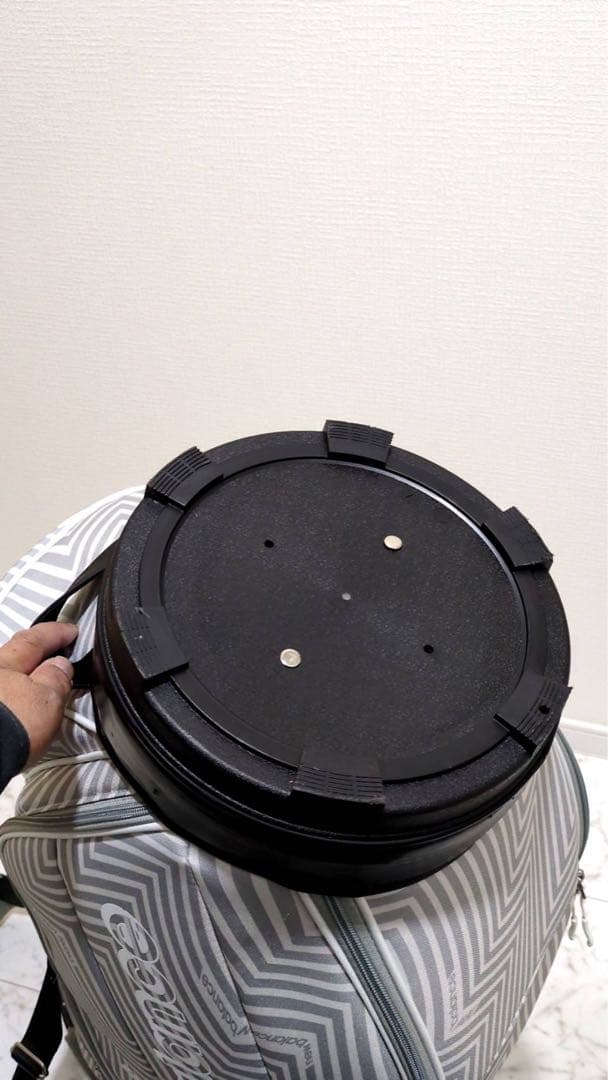 ニューバランス　ゴルフキャディバッグ3Dゼブラ