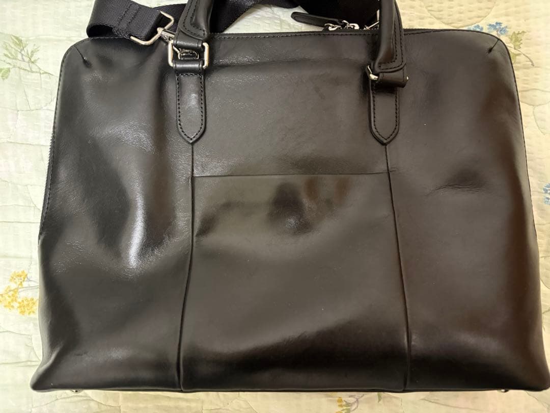 [亀登鞄製作所] 本革ビジネスバッグ