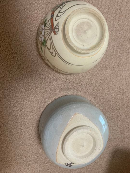 九谷焼などの日本の伝統的な茶碗9点セット