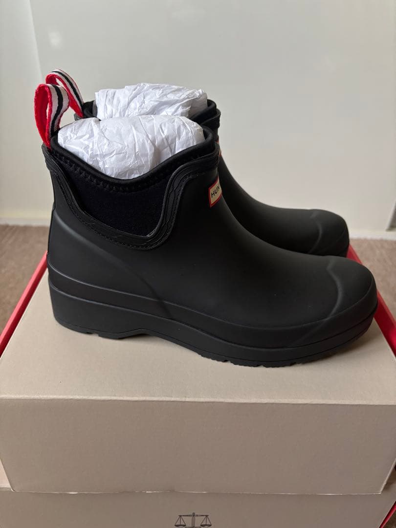 ハンター（Hunter）レインブーツ プレイ ネオプレーン チェルシー　UK5