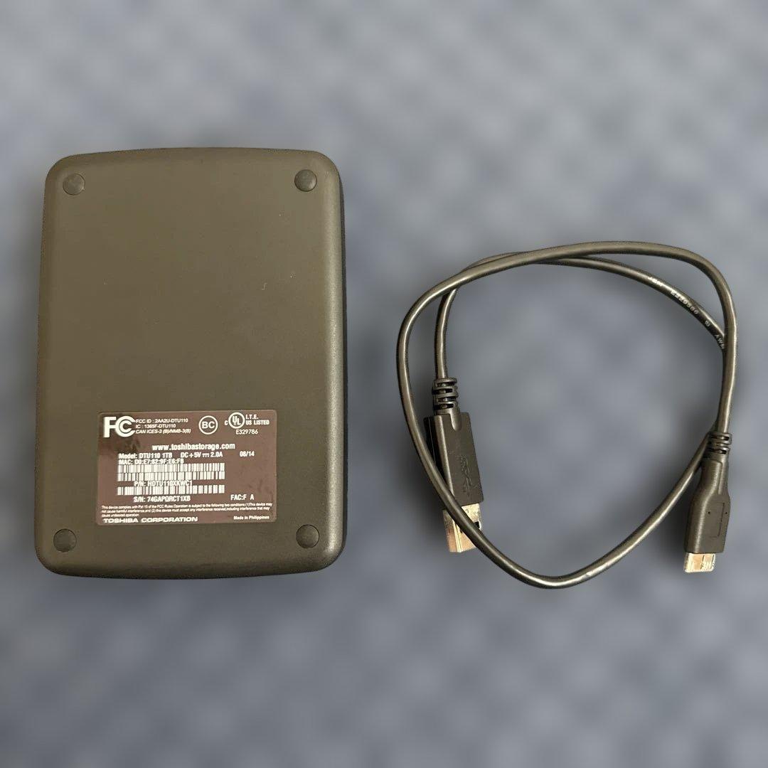 外付けハードディスク・ドライブ DTU110 Wireless Portable Hard Drive