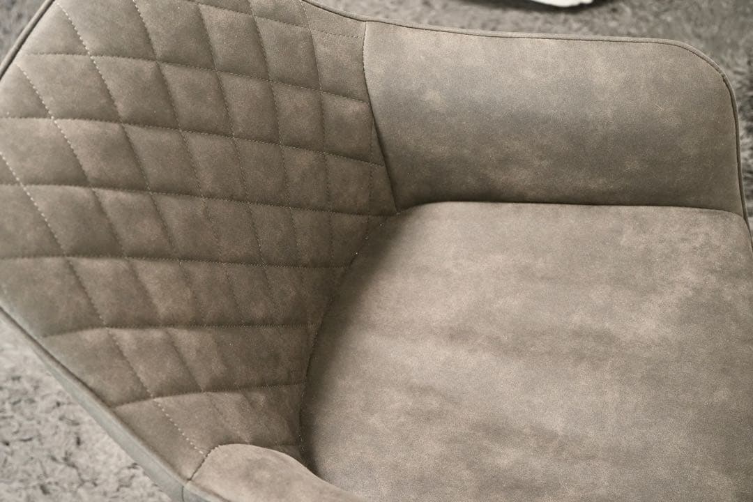 【NOCE】グレー SDR2802 アームチェア