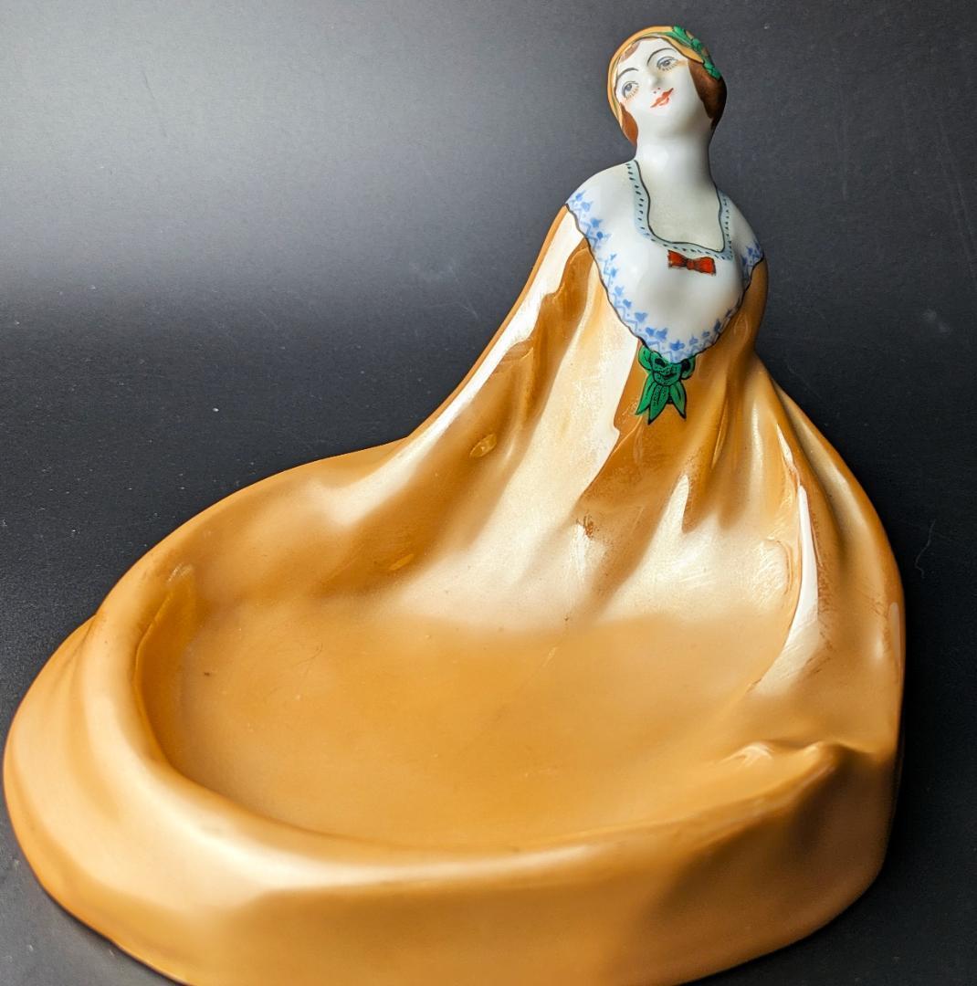 1918年頃オールドノリタケ デコレディ ラスター彩 アールデコ M-JAPAN