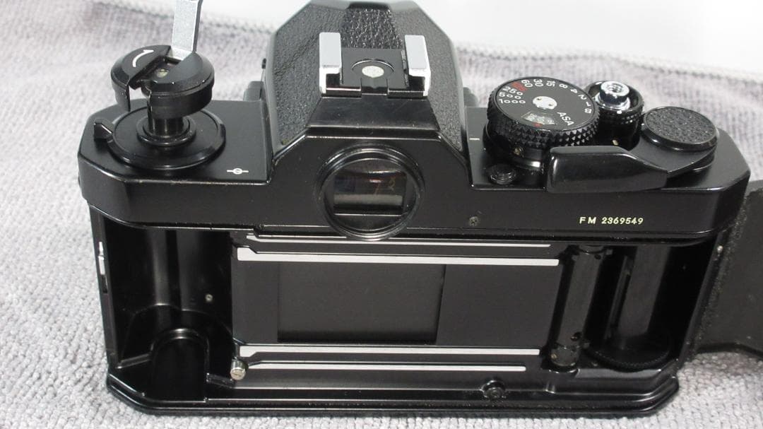 Nikon 一眼レフカメラ 露出計付き ブラック