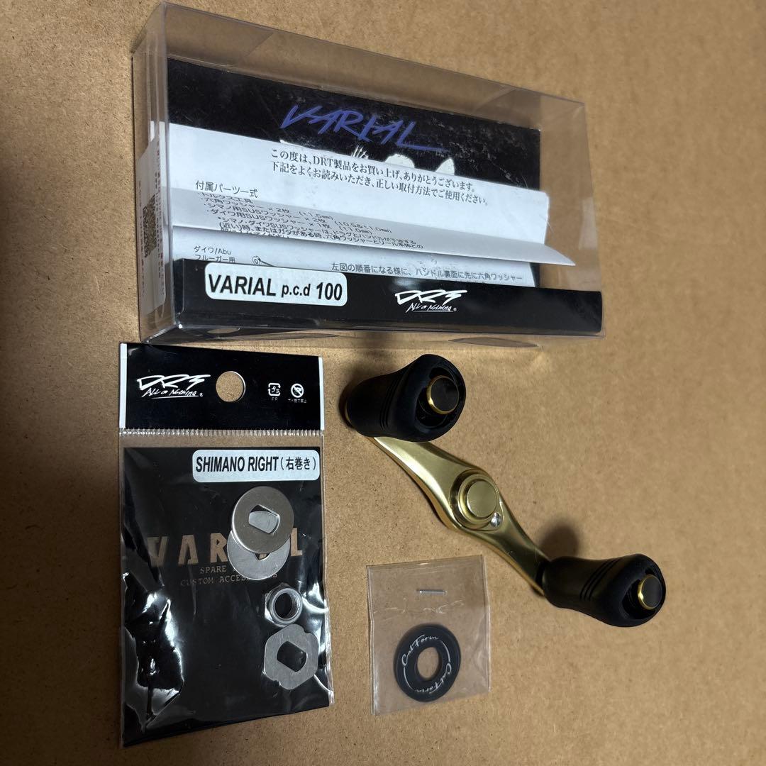 DRT バリアルハンドル ゴールド100 リールおまけ