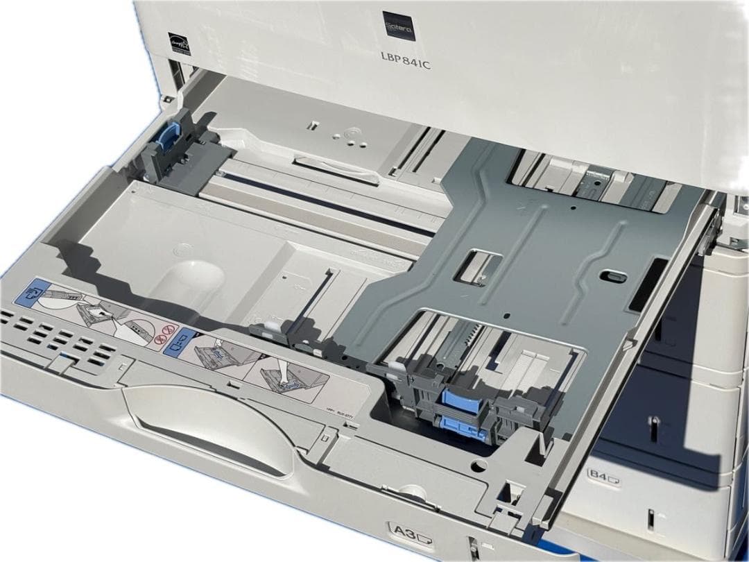 Canon A3カラーレーザープリンター LBP841C 給紙4段＋台車付