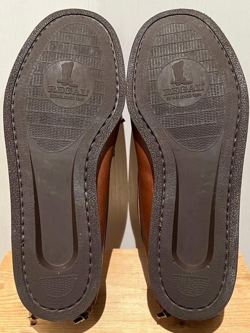 REGAL INDIAN MOCCASIN レザー　デッキシューズ　26cm