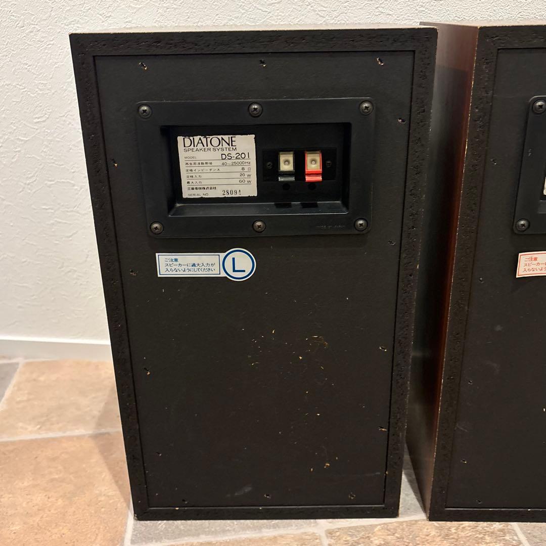 【希少美品】DIATONE DS-201 3ウェイスピーカー ペア ダイヤトーン