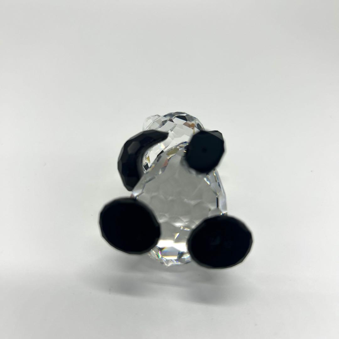 『（B）スワロフスキー　SWAROVSKI クリスタルアニマル／パンダ×2点』