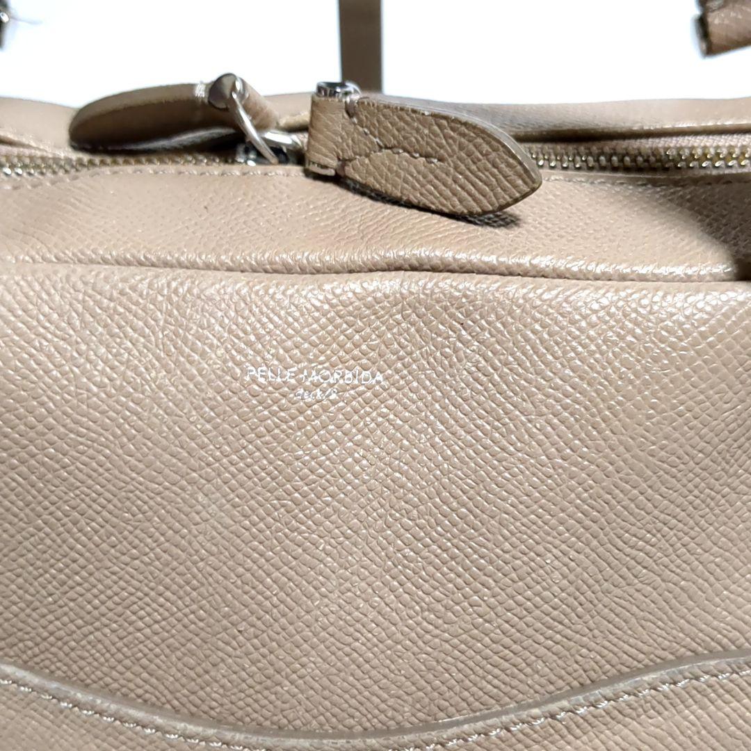 ✨ペッレモルビダ✨DECK9 ビジネスバッグ トープ 2way レザー ロゴ