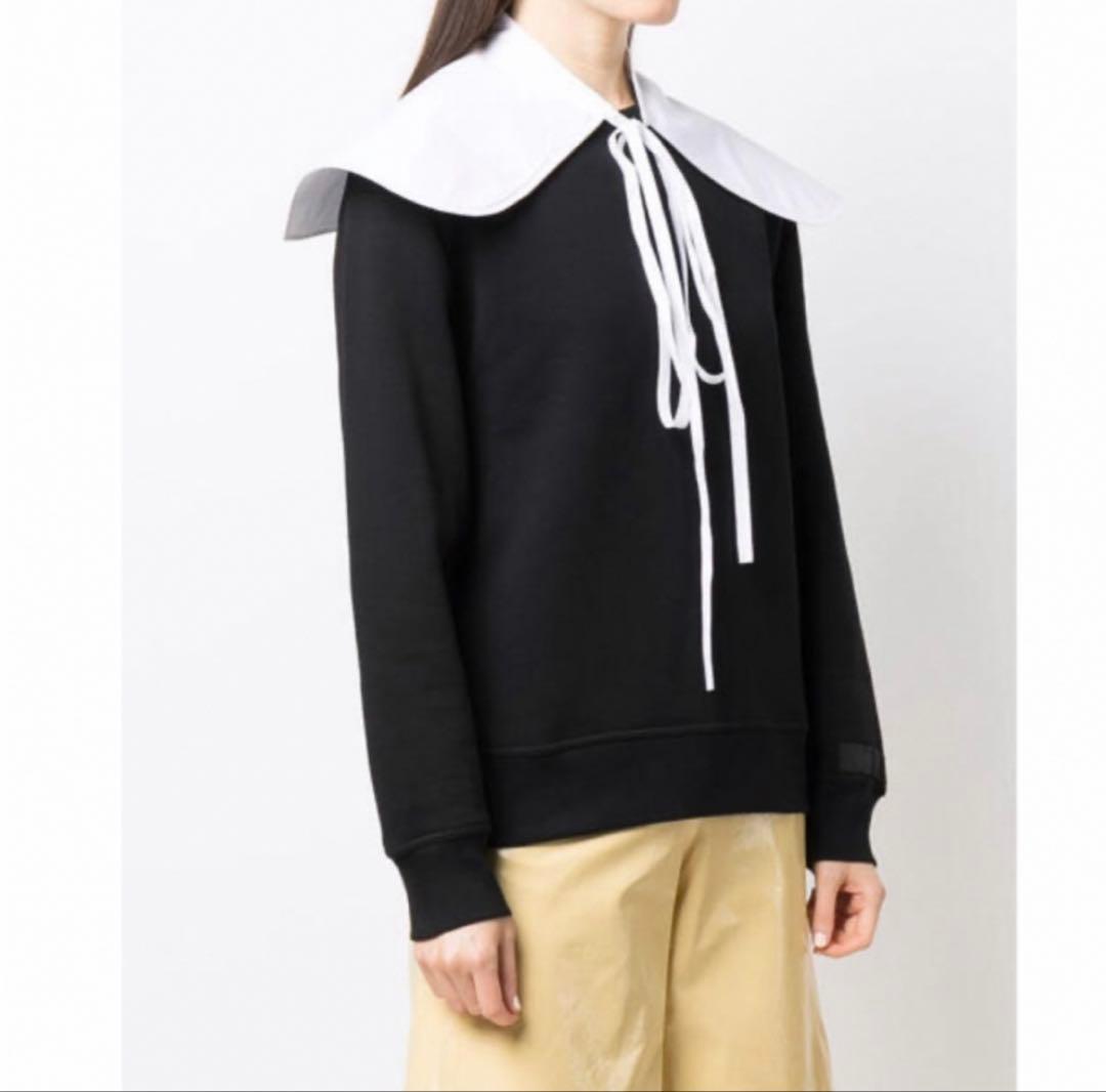 最終値下げ⭐️patou パトゥ　スウェット 白い襟付き 長袖