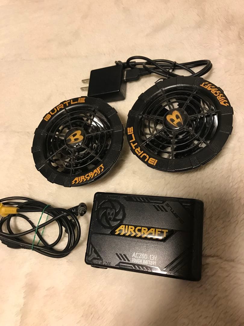 Burtle AirScarf 13v扇風機 充電器付き