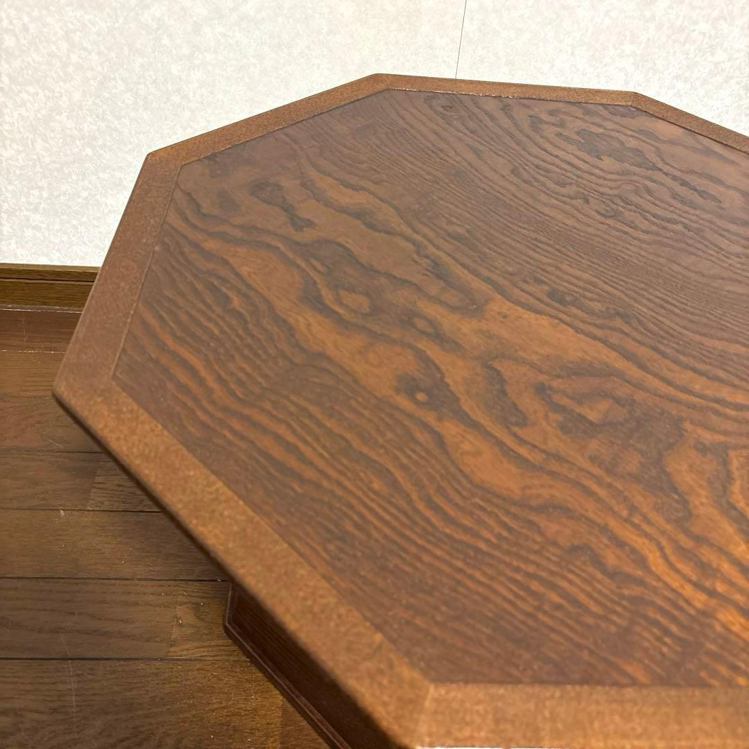 【美品】八角形 ローテーブル 八角テーブル 和モダン