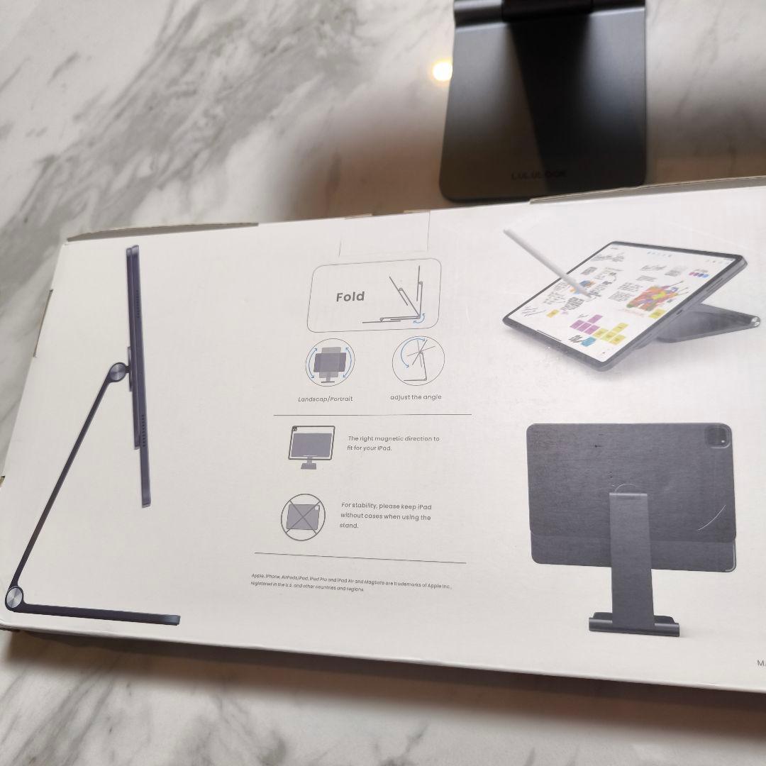 LULULOOK マグネット式iPadスタンド iPad Pro 12.9インチ