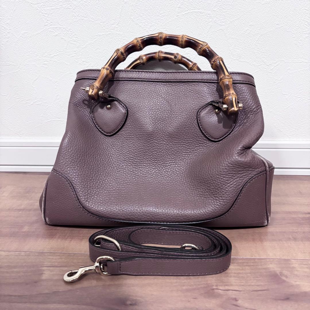 GUCCI バンブーショルダーバッグ ハンドバッグ